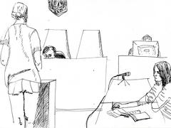 В зале суда