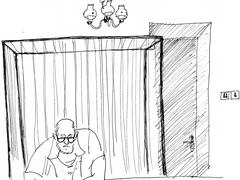 Отец Володарского в зале суда