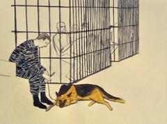 Собака на процессе