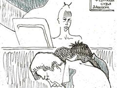 Сгорбленный под гнетом собственной лжи