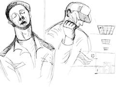 зарисовки из зала суда