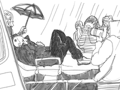 В суд на реанимобиле