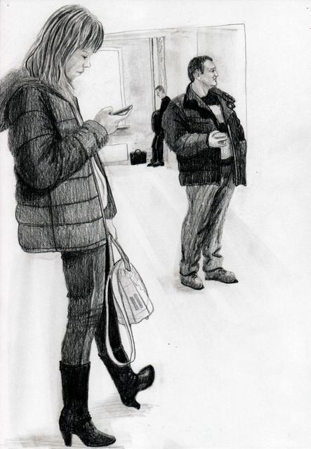 Мария Баронова. Перед началом заседания в Никулинском суде