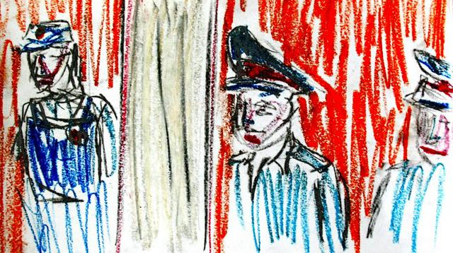 два мента и пристав