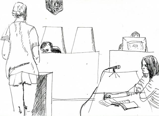 В зале суда