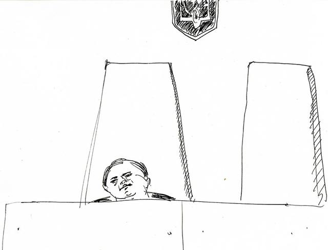 Судья слушает