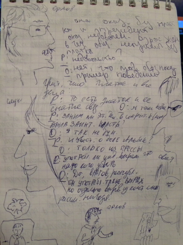 Лица процесса над Орловым