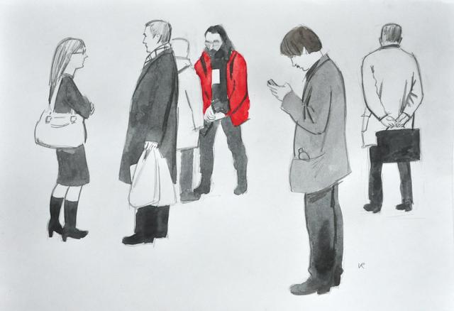 В коридоре Никулинского Суда