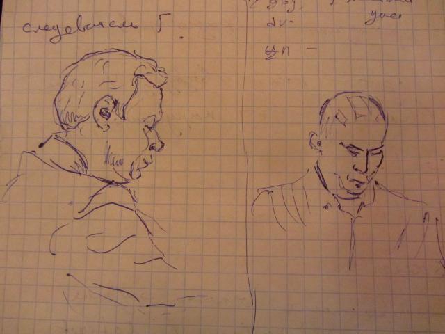 Зарисовки из Басманного суда.