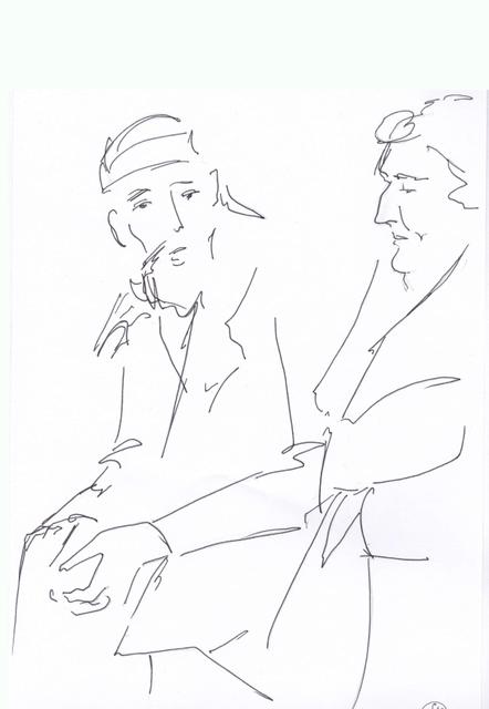 Регина Леонидовна (мать Бориса Стомахина) и Михаил Агафонов