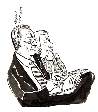 Посетители. Депутат бундестага Рупрехт Поленц