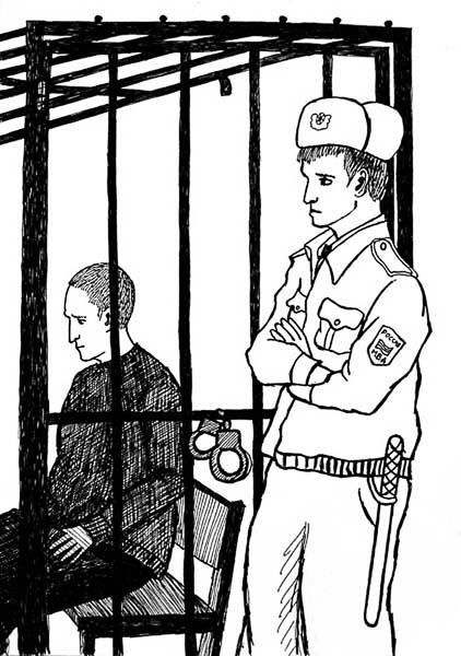 Обвиняемый Д.Р. Барановский.