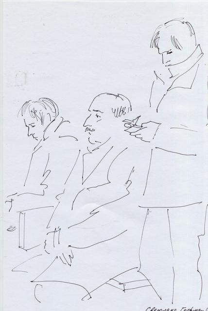 Перед заседанием в Бутырском суде от 2.12.2013 года