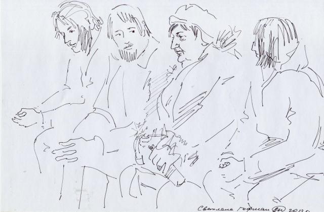 Ожидание. Бутырский суд. 11.12.2013