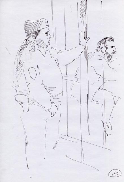 16.01.2014. Бутырский суд. Судебный пристав и Стомахин