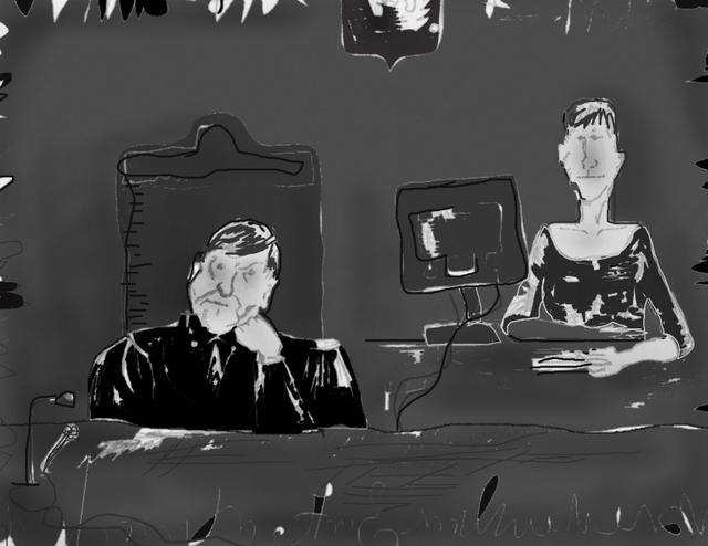 Судья Данилкин. Самый грустный человек в зале суда.