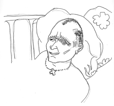 Михаил Бекетов у себя дома