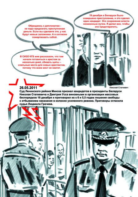 Суд над Николаем Статкевичем