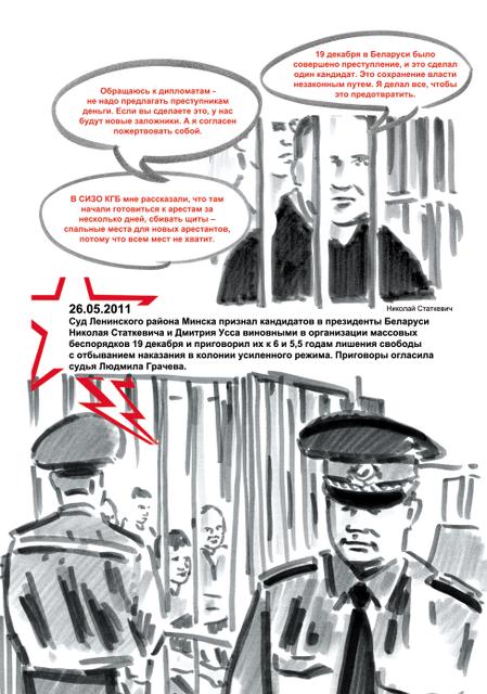 Суд над Николаем Статкевичем