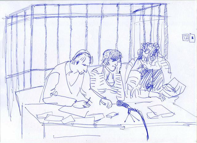 ответчики и адвокат