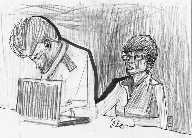 Прокурор Лахтин и его секретарь