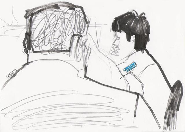 взгляд через художника