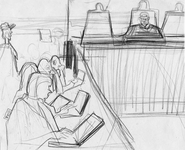 адвокаты и судья